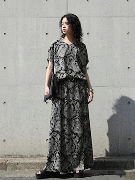 「antiqua」｜antiquaさん（レディース・154cm）の夏コーディネート