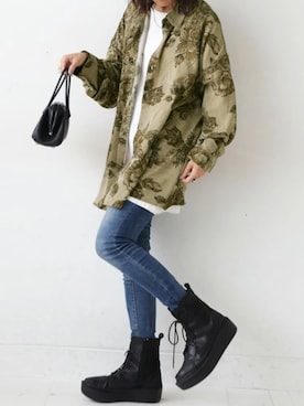 antiquaさん（レディース・159cm）の秋コーディネート