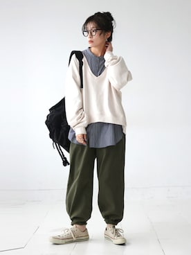 antiquaさん(レディース・154cm)の冬コーディネート
