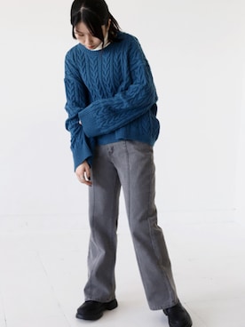 antiquaさん（レディース・156cm）の秋コーディネート