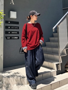 antiquaさん(レディース・154cm)の秋コーディネート