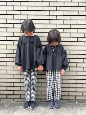 antiquaさん（キッズ・133cm）の春コーディネート