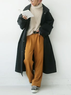 antiquaさん(レディース・166cm)の冬コーディネート