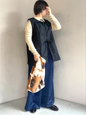 antiquaさん(レディース・152cm)の冬コーディネート
