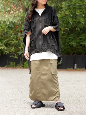 antiquaさん（レディース・159cm）の夏コーディネート