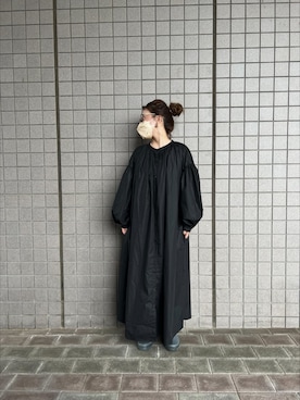 「antiqua」｜「アイテム（ワンピース/ドレス）」を使った、antiquaさん（レディース・157cm）の秋コーディネート