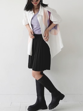 antiquaさん（レディース・169cm）の夏コーディネート