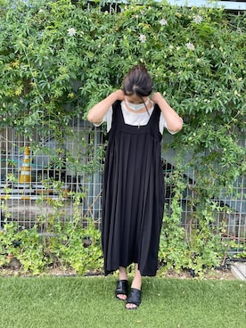 「antiqua」｜「アイテム（ワンピース/ドレス）」を使った、antiquaさん（レディース・165cm）の夏コーディネート