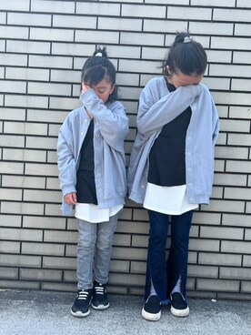 「antiquatoy」｜antiquaさん（キッズ・133cm）の春コーディネート