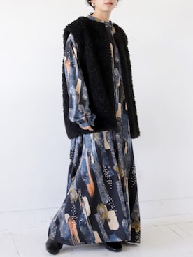 antiquaさん(レディース・154cm)の秋コーディネート