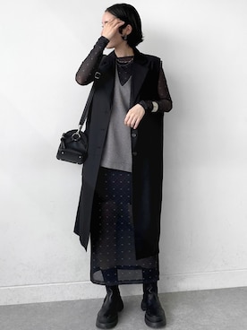 antiquaさん(レディース・162cm)の秋コーディネート