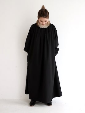 「antiqua」｜「アイテム（ワンピース/ドレス）」を使った、antiquaさん（レディース・157cm）の春コーディネート