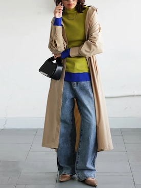 antiquaさん（レディース・159cm）の秋コーディネート