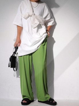 antiquaさん（レディース・154cm）の夏コーディネート