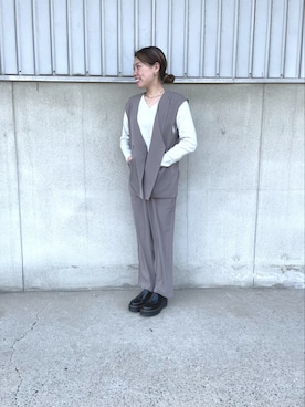 antiquaさん(レディース・168cm)の春コーディネート