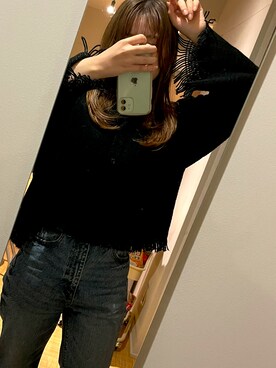 「アイテム（デニムパンツ、その他）」を使った、ちぇりーぶろっさむさん（レディース・151cm）の秋コーディネート