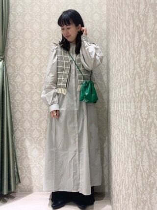 よしかわ Green Parks Green Parks グリーン パークス のワンピースを使ったコーディネート Wear