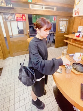 「CHARLES & KEITH（チャールズ & キース）のアイテム」を使った、Misaki さん（骨格ナチュラル・レディース・162cm）の冬コーディネート