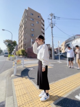 「H&M（エイチ・アンド・エム）のアイテム」を使った、Misaki さん（骨格ナチュラル・レディース・162cm）の冬コーディネート