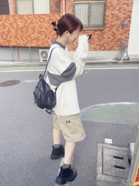 「CHARLES & KEITH（チャールズ & キース）のアイテム」を使った、Misaki さん（骨格ナチュラル・レディース・162cm）の冬コーディネート