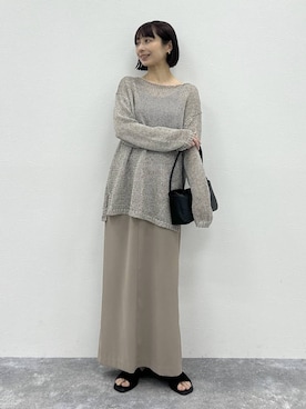 しまゆう / 47歳アパレル会社員さん（レディース・161cm）の春コーディネート