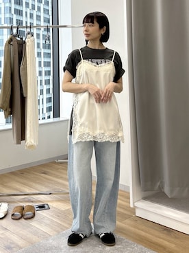 しまゆう / 47歳アパレル会社員さん（レディース・161cm）の春コーディネート