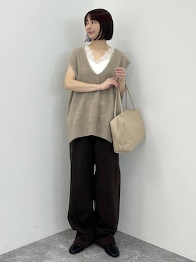 しまゆう / 47歳アパレル会社員さん（レディース・161cm）の夏コーディネート