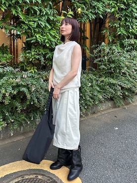しまゆう / 47歳アパレル会社員さん(レディース・161cm)の夏コーディネート