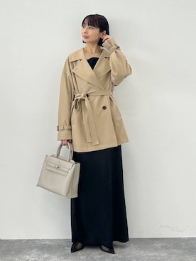 しまゆう / 47歳アパレル会社員さん(レディース・161cm)の冬コーディネート