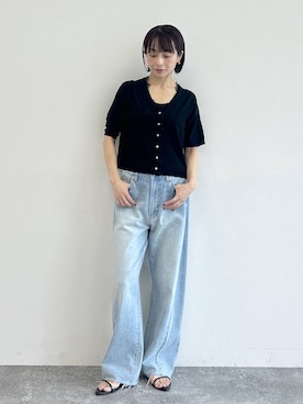 しまゆう / 47歳アパレル会社員さん（レディース・161cm・40代）の夏コーディネート
