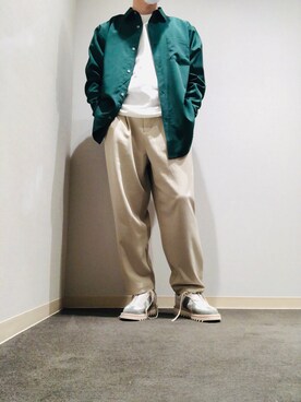 岡田さん(メンズ・172cm)の春コーディネート