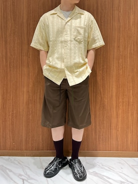 「SCHOTT」｜岡田さん（メンズ・172cm）の夏コーディネート