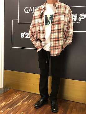 岡田さん（メンズ・172cm）の秋コーディネート