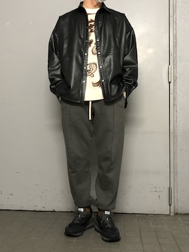 岡田さん(メンズ・172cm)の秋コーディネート