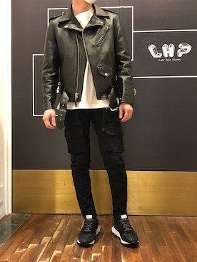 岡田さん(メンズ・172cm)の冬コーディネート