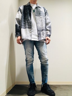 岡田さん（メンズ・172cm）の春コーディネート