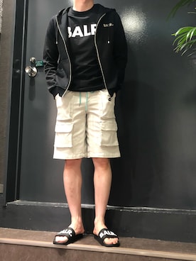 岡田さん（メンズ・172cm）の夏コーディネート