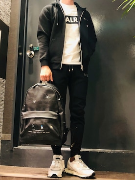 岡田さん（メンズ・172cm）の夏コーディネート