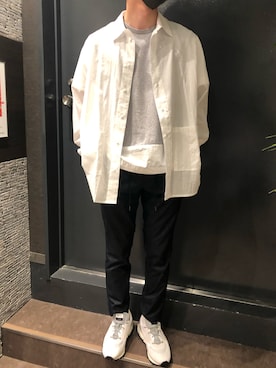 岡田さん(メンズ・172cm)の夏コーディネート