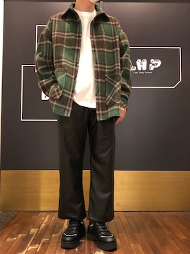 岡田さん(メンズ・172cm)の秋コーディネート