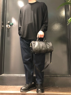 「B'2nd（ビーセカンド）のアイテム（スニーカー）」を使った、岡田さん（メンズ・172cm）の夏コーディネート