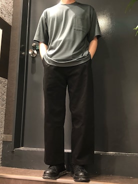 「B'2nd（ビーセカンド）のアイテム（ジャケット/アウター）」を使った、岡田さん（メンズ・172cm）の夏コーディネート
