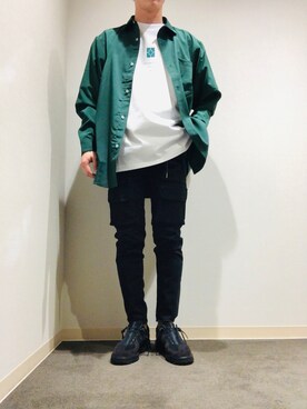 岡田さん（メンズ・172cm）の春コーディネート