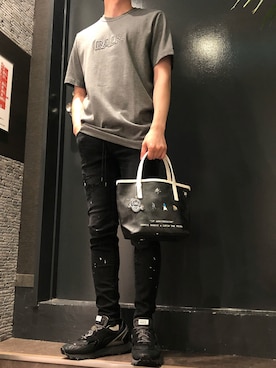 岡田さん（メンズ・172cm）の夏コーディネート