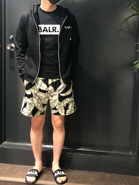 岡田さん（メンズ・172cm）の夏コーディネート