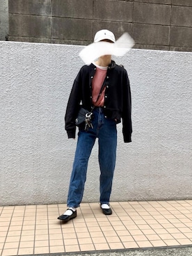 saaoさん（レディース・153cm）の春コーディネート