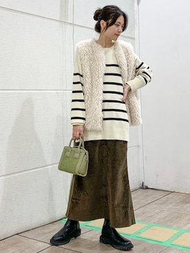 marinaさん（レディース・158cm）の秋コーディネート