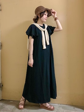 marinaさん（レディース・158cm）の夏コーディネート