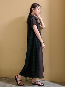 marinaさん（レディース・158cm）の夏コーディネート