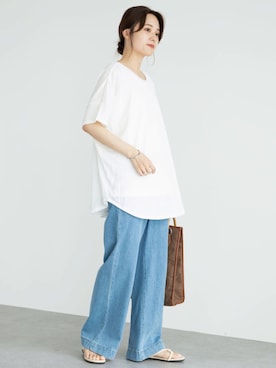 marinaさん（レディース・158cm）の夏コーディネート